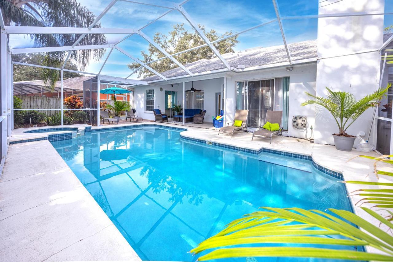 Palm Harbor Paradise - Lovely Home With Pool & Hot Tub Eksteriør billede